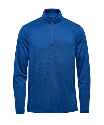 Stormtech ST082 Milano 1/4-zip pullover in Classic Blue Heather