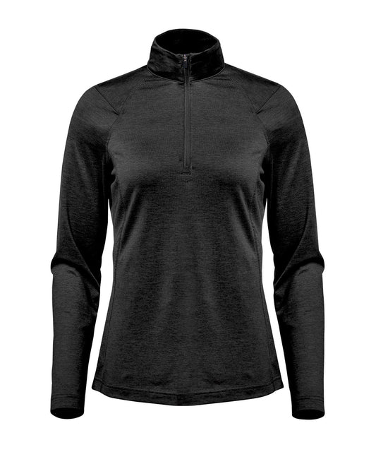 Stormtech ST084 Women’s Milano ¼-zip pullover in Black*
