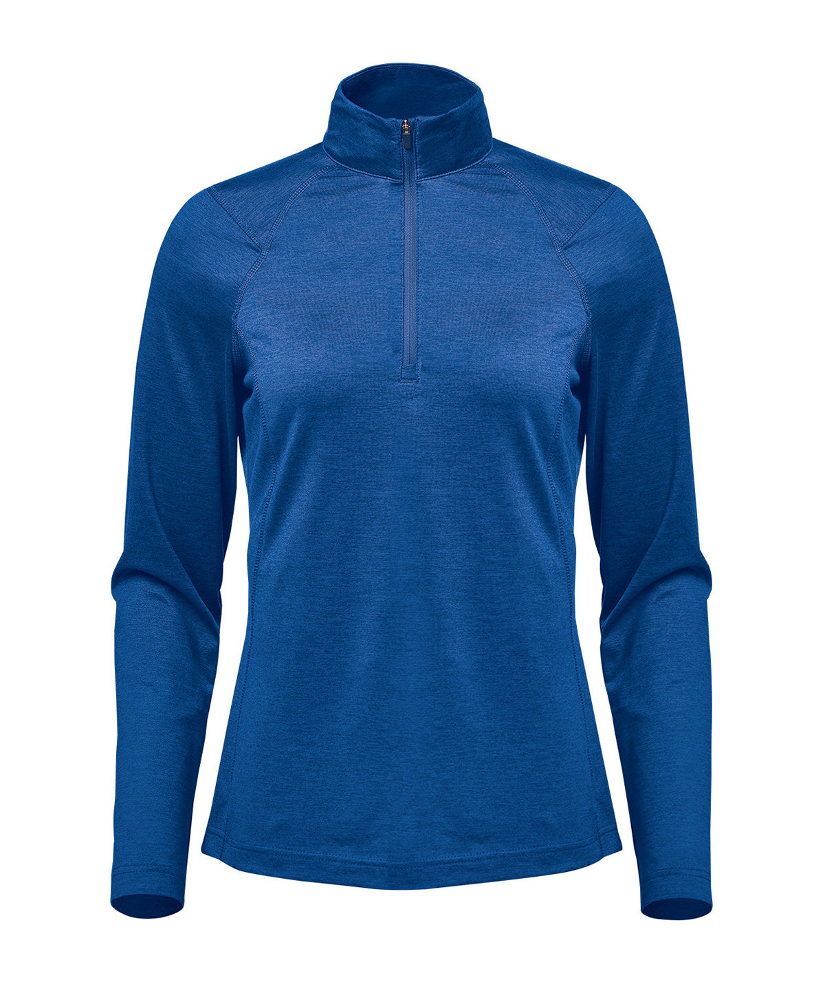 Stormtech ST084 Women’s Milano ¼-zip pullover in Classic Blue Heather