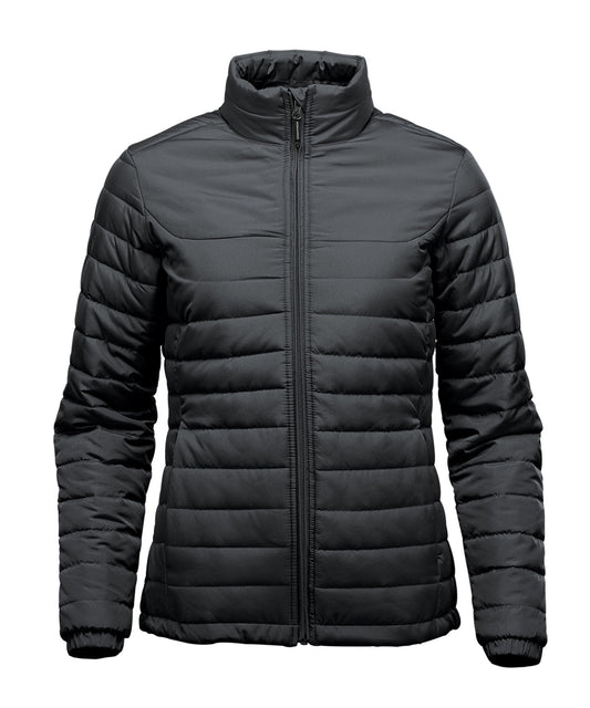 Stormtech ST185 Women's Nautilus quilted jacket in Black