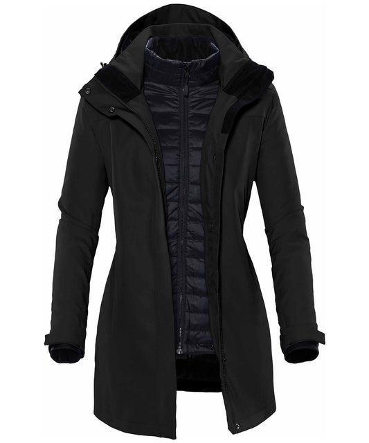 Stormtech ST193 Women's Avalante system jacket in Black