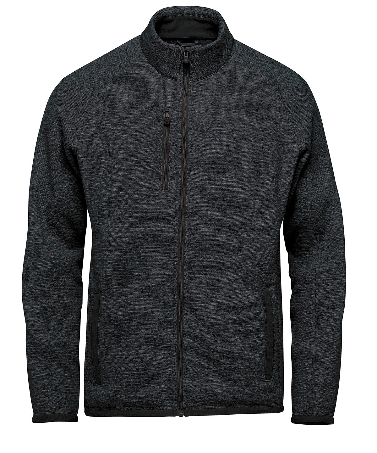 Stormtech ST204 Avalante full-zip fleece jacket in Black Heather