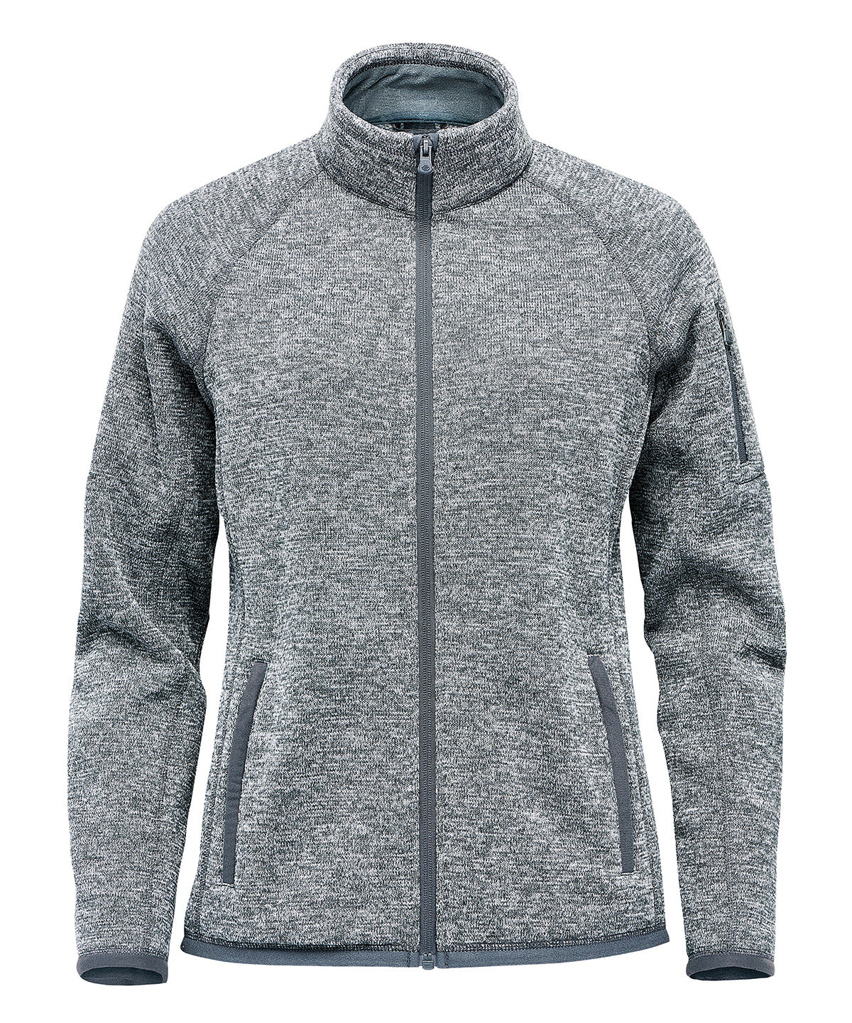 Stormtech ST205 Women’s Avalante full-zip fleece jacket in Granite Heather