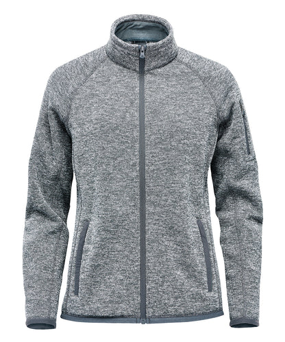 Stormtech ST205 Women’s Avalante full-zip fleece jacket in Granite Heather