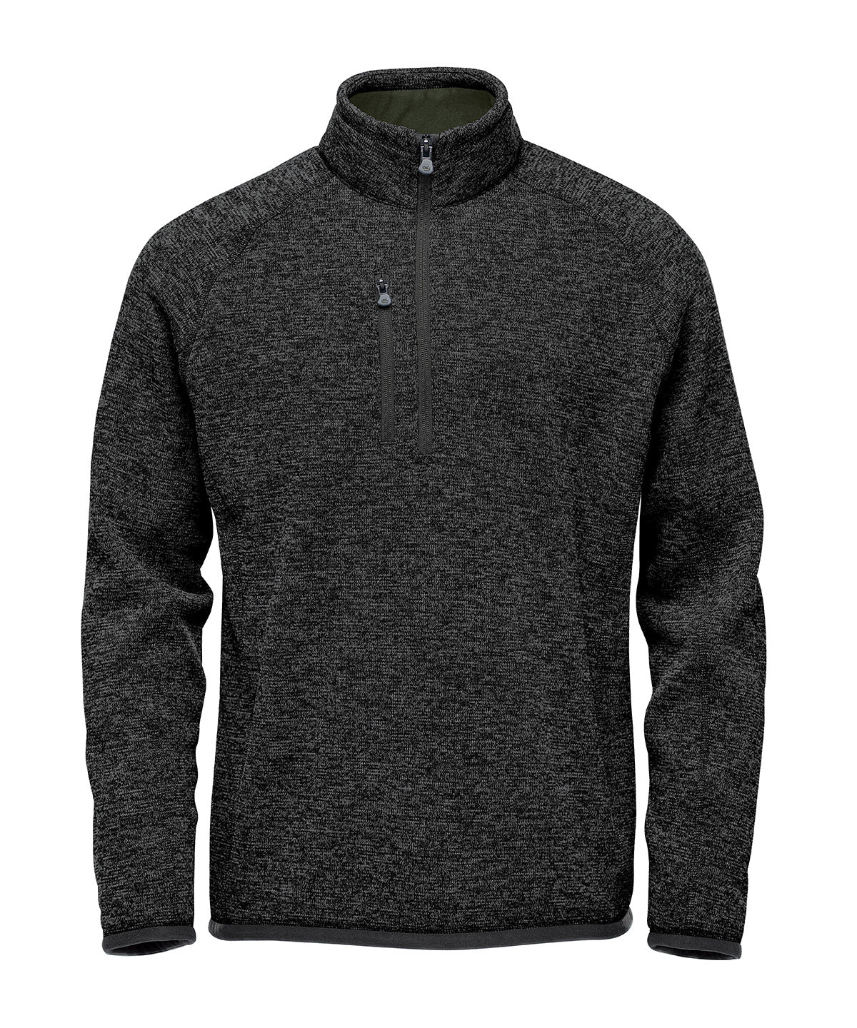 Stormtech ST208 Avalante ¼-zip fleece in Black Heather