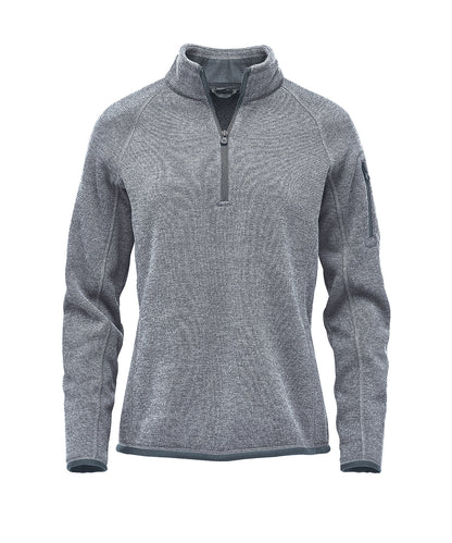 Stormtech ST209 Women’s Avalante ¼-zip fleece in Granite Heather