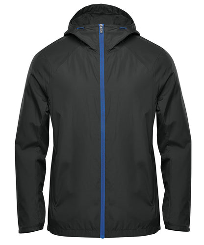 Stormtech ST210 Pacifica lightweight jacket in Black/Azure