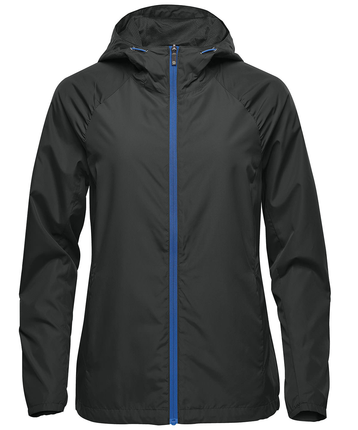 Stormtech ST211 Women’s Pacifica lightweight jacket in Black/Azure