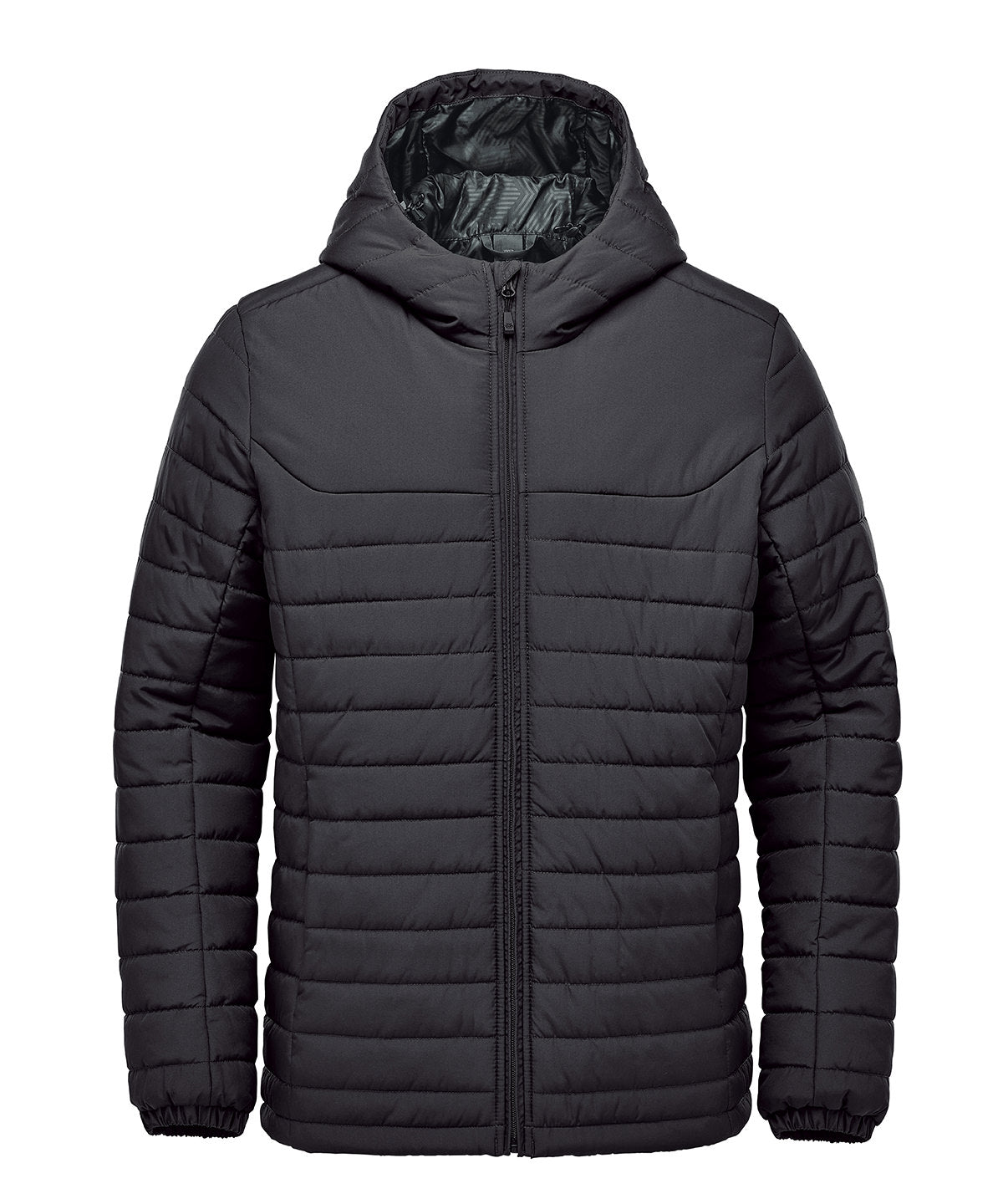 Stormtech ST212 Nautilus quilted hooded jacket in Black