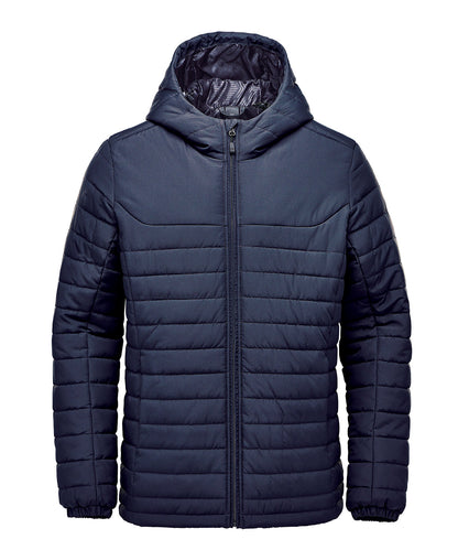 Stormtech ST212 Nautilus quilted hooded jacket in Navy
