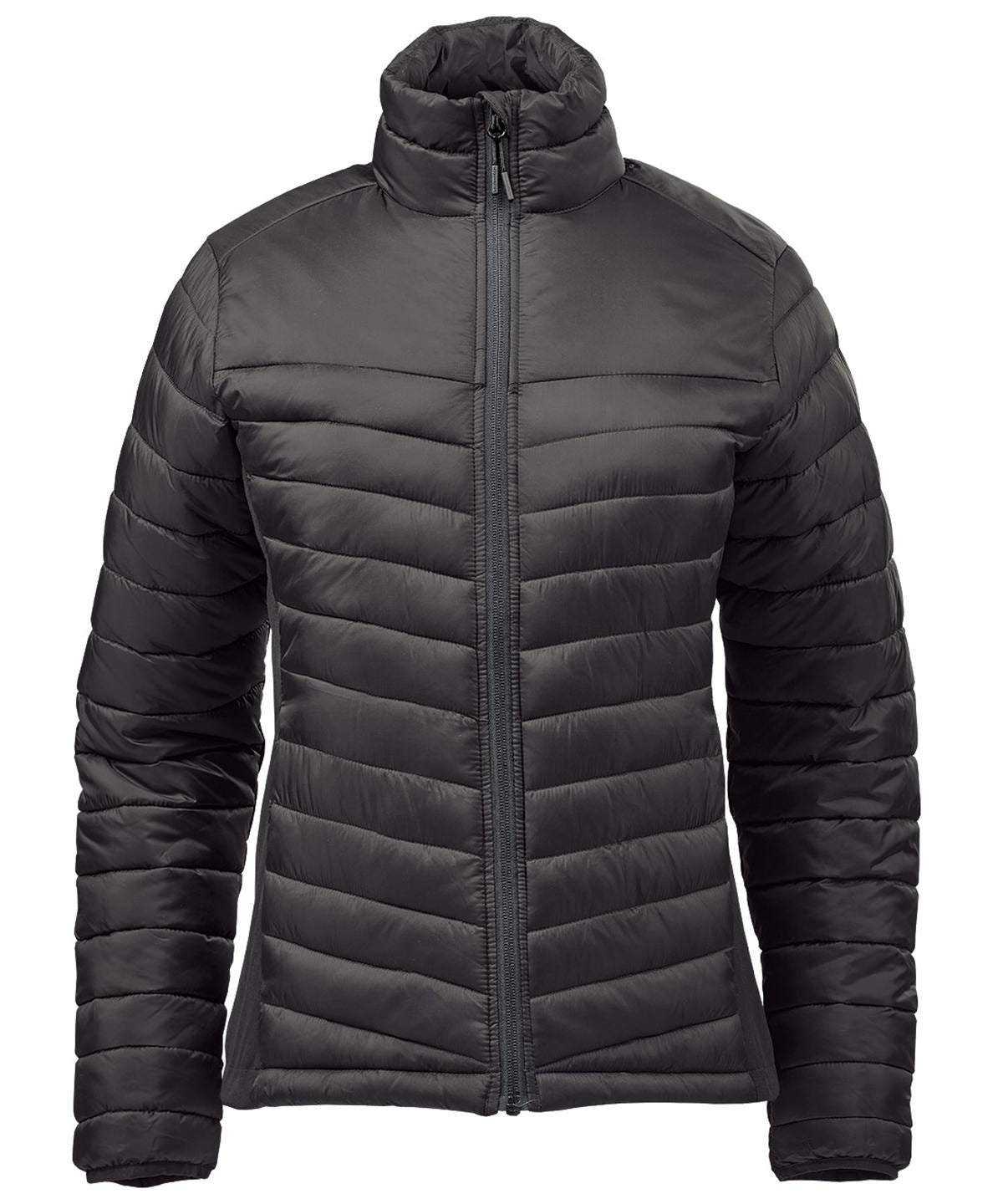 Stormtech ST226 Women’s Montserrat thermal jacket in Black/Granite