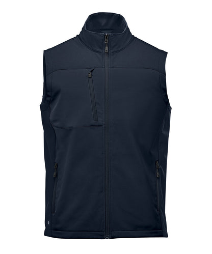 Stormtech ST240 Cascades softshell vest in Navy/Navy*