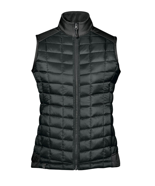 Stormtech ST247 Women’s Appalachian thermal softshell vest in Black