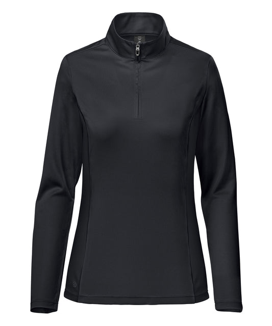 Stormtech ST255 Women’s Monterey 1/4-zip pullover in Black