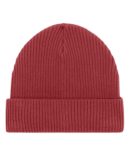 Stanley/Stella SX147 Fisherman beanie in unisex fit (STAU771) in Red Earth