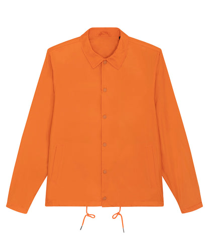Stanley/Stella SX176 Coacher casual jacket (STJU833) in Flame Orange