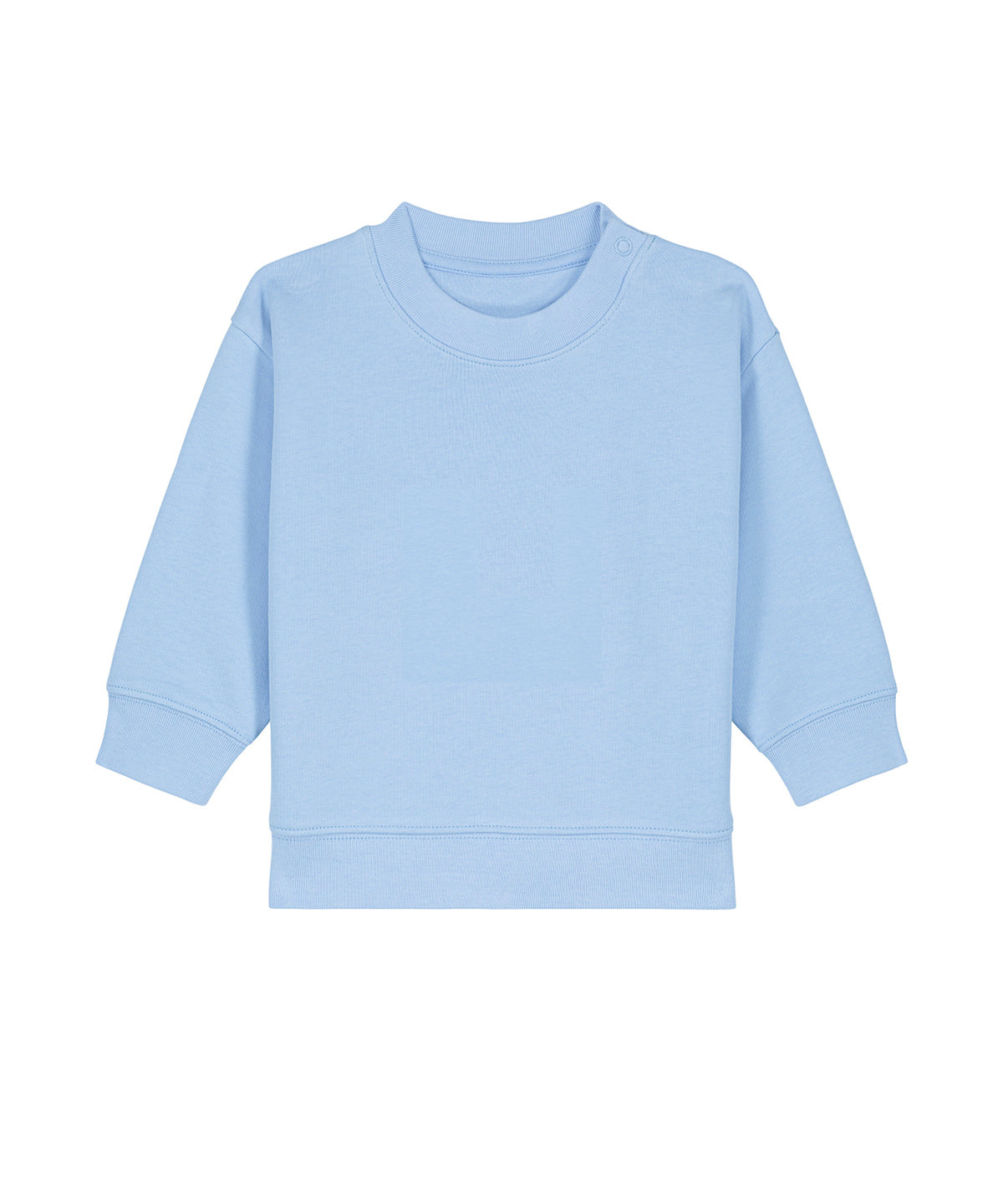 Stanley/Stella SX187 Baby Changer terry crew neck sweatshirt (STSB920) in Blue Soul