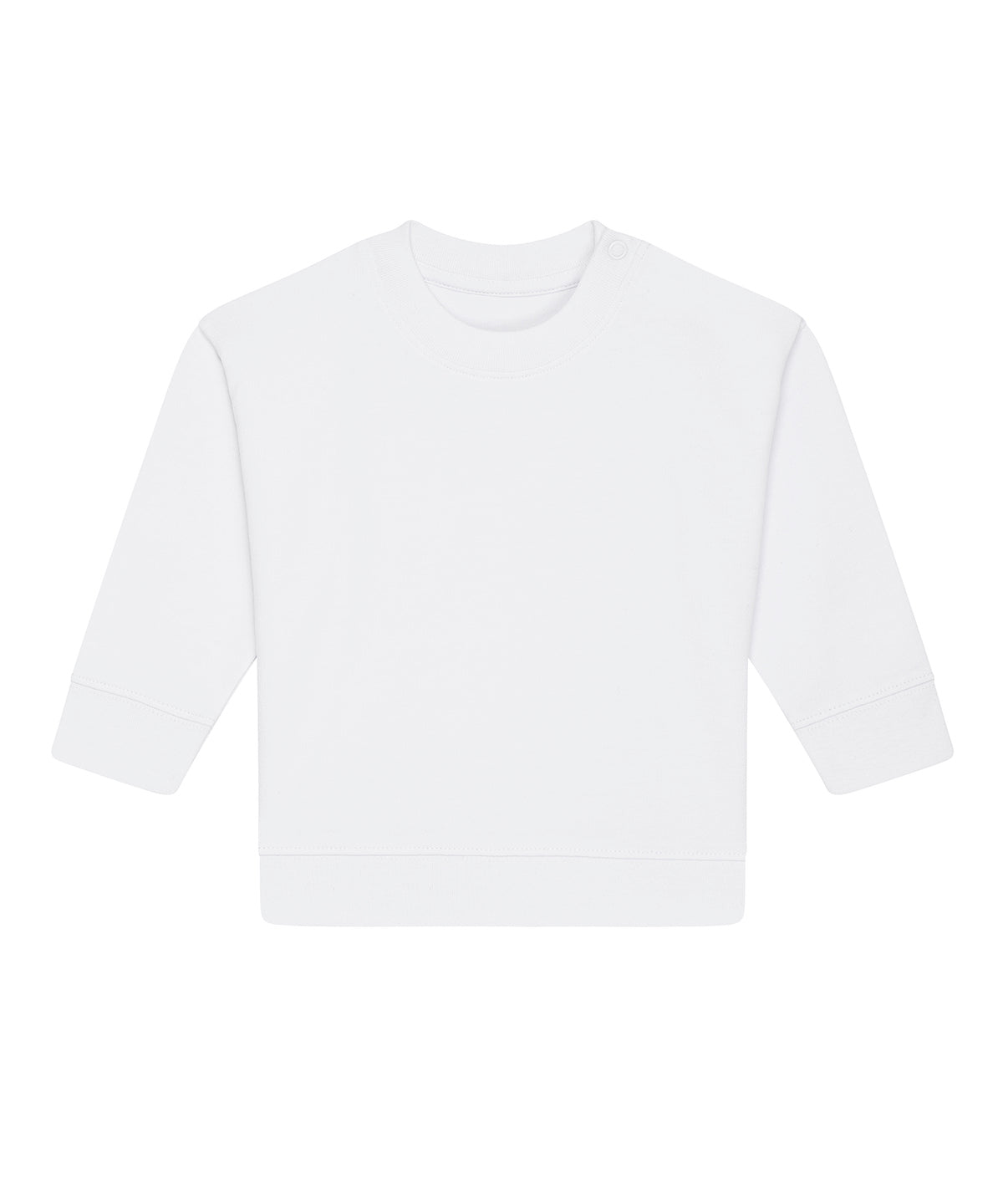 Stanley/Stella SX187 Baby Changer terry crew neck sweatshirt (STSB920) in White
