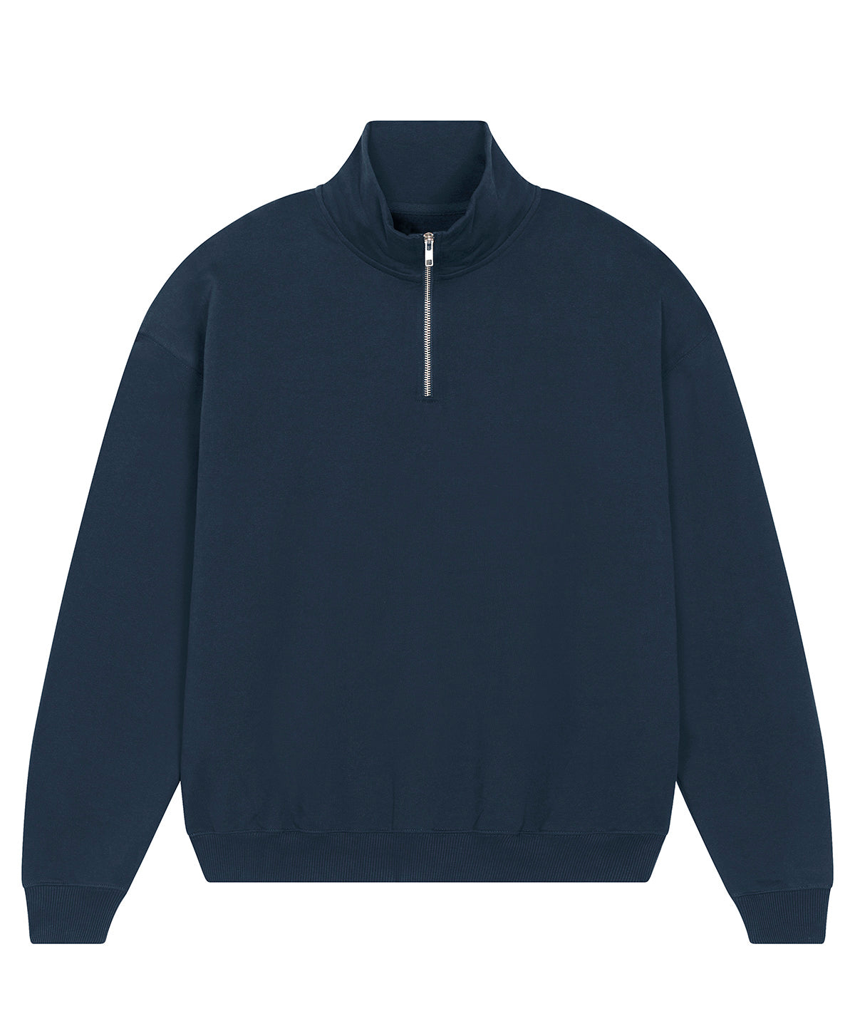 Stanley/Stella SX216 Unisex Miller dry 1/4 zip sweatshirt (STSU795) in French Navy