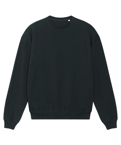 Stanley/Stella SX218 Unisex Ledger dry sweatshirt (STSU798) in Black