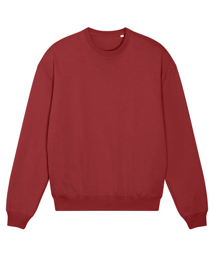 Stanley/Stella SX218 Unisex Ledger dry sweatshirt (STSU798) in Red Earth