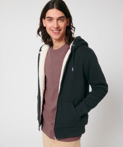 Stanley/Stella SX222 Unisex Hygger sherpa zip-through sweatshirt (STSU956)
