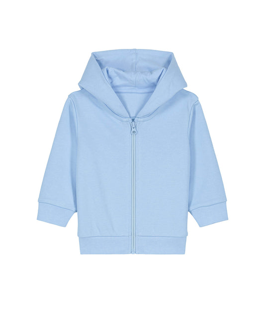 Stanley/Stella SX229 Baby Connector hoodie zip-through sweatshirt (STSB105) in Blue Soul
