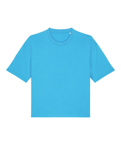 Stanley/Stella SX235 Women’s Stella Nova boxy t-shirt (STTW175) in Aqua Blue