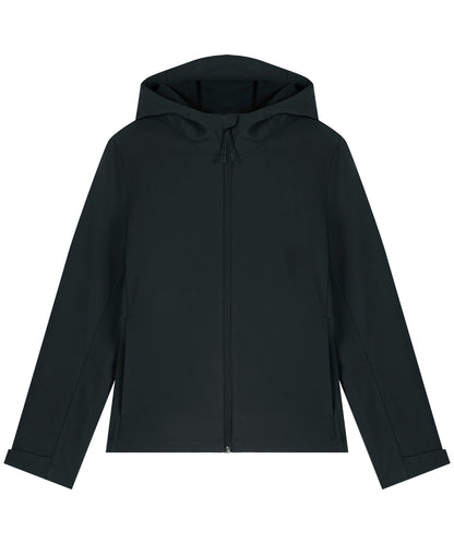 Stanley/Stella SX239 Women’s Stella Discoverer hooded softshell (STJW159) in Black