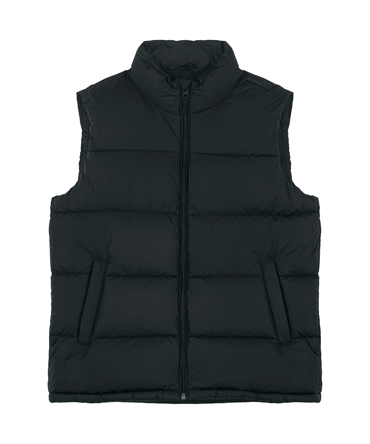 Stanley/Stella SX248 Padded puffer gilet (STJU250) in Black