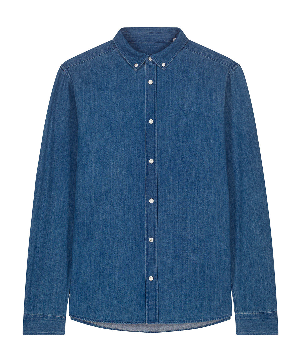 Stanley/Stella SX267 Stanley denim shirt (STWM967) in Mid Wash