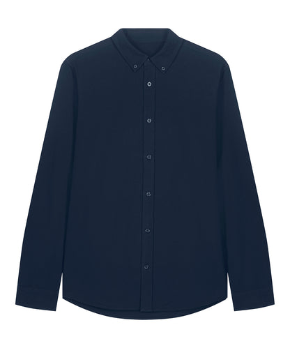 Stanley/Stella SX269 Stanley Oxford shirt (STWM968) in French Navy