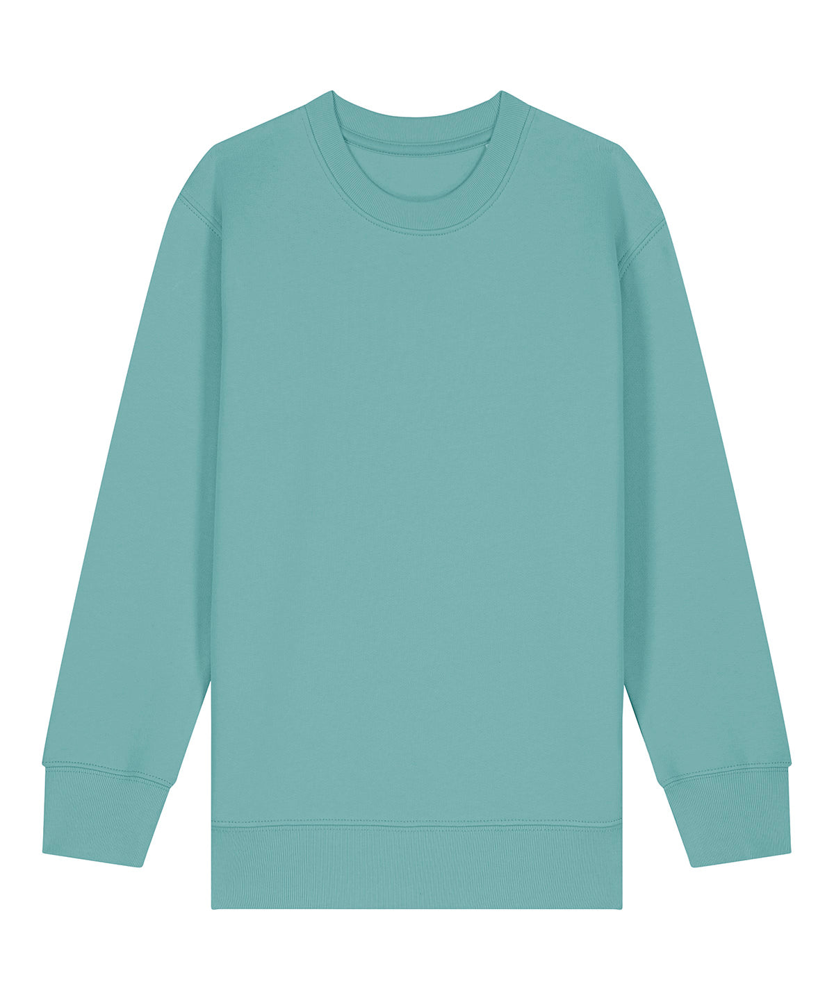 Stanley/Stella SX704 Kids Mini Changer 2.0 iconic crew neck sweatshirt (STSK181) in Teal Monstera