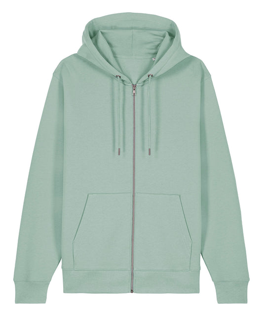 Stanley/Stella SX712 Unisex Cultivator 2.0 iconic zip-thru hoodie sweatshirt (STSU179) in Aloe