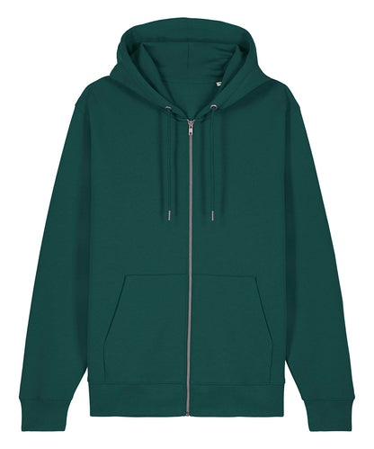 Stanley/Stella SX712 Unisex Cultivator 2.0 iconic zip-thru hoodie sweatshirt (STSU179) in Glazed Green*