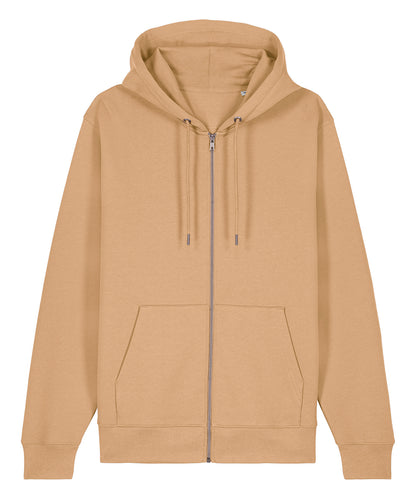 Stanley/Stella SX712 Unisex Cultivator 2.0 iconic zip-thru hoodie sweatshirt (STSU179) in Latte