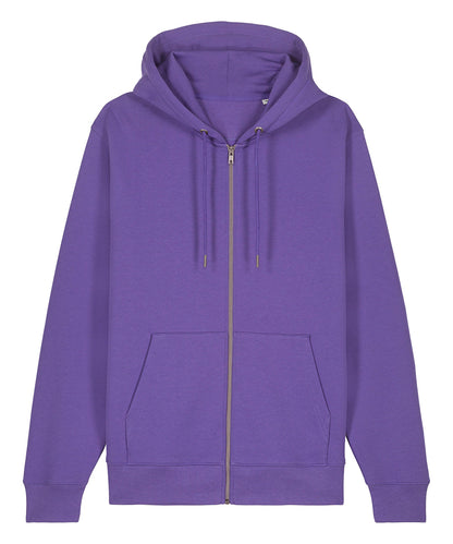Stanley/Stella SX712 Unisex Cultivator 2.0 iconic zip-thru hoodie sweatshirt (STSU179) in Purple Love