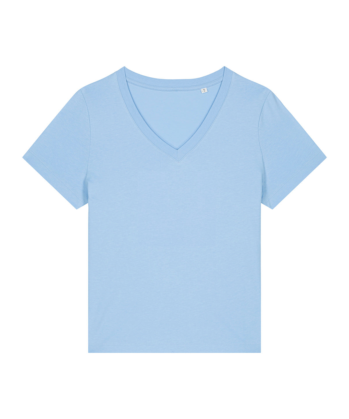 Stanley/Stella SX720 Women’s Stella Isla v-neck t-shirt (STTW176) in Blue Soul