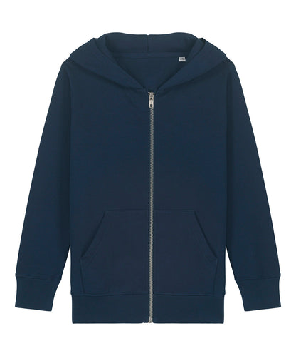 Stanley/Stella SX749 Kids Mini Cultivator 2.0 iconic zip-thru hoodie sweatshirt (STSK182) in French Navy