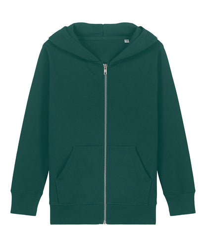 Stanley/Stella SX749 Kids Mini Cultivator 2.0 iconic zip-thru hoodie sweatshirt (STSK182) in Glazed Green