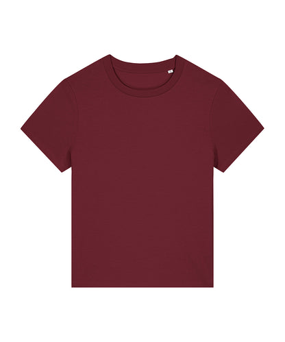 Stanley/Stella SX768 Women’s Stella Muser iconic t-shirt (STTW172) in Burgundy