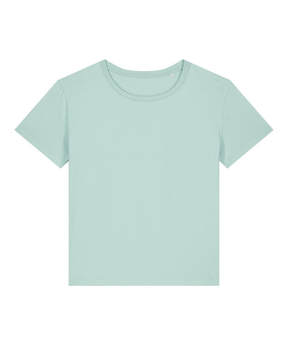 Stanley/Stella SX781 Women’s Stella Serena iconic mid-light t-shirt (STTW173) in Caribbean Blue