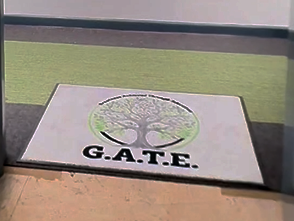 Entrance way floor mat