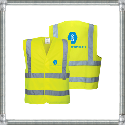 C470 - Hi-Vis Band and Brace Vest Yellow - Skyla