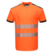 Load image into Gallery viewer, Portwest PW3T181 Hi-Vis Cotton Comfort T-Shirt
