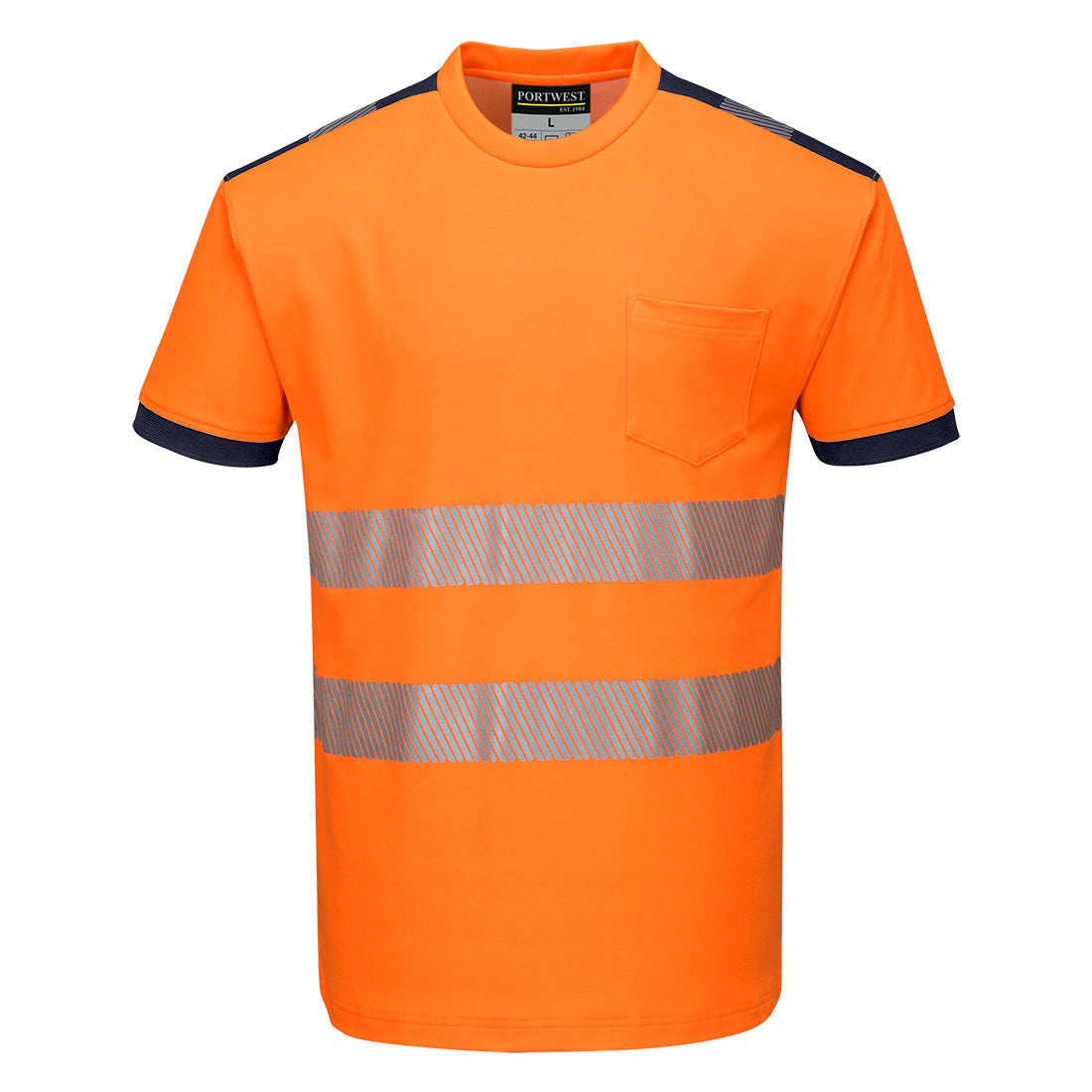 Portwest T181 PW3 Hi-Vis Cotton Comfort T-Shirt S/S