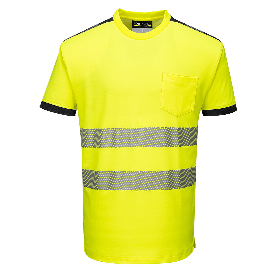 Portwest T181 PW3 Hi-Vis Cotton Comfort T-Shirt S/S