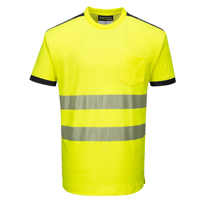 Portwest T181 PW3 Hi-Vis Cotton Comfort T-Shirt S/S