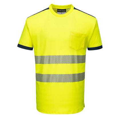 Portwest T181 PW3 Hi-Vis Cotton Comfort T-Shirt S/S