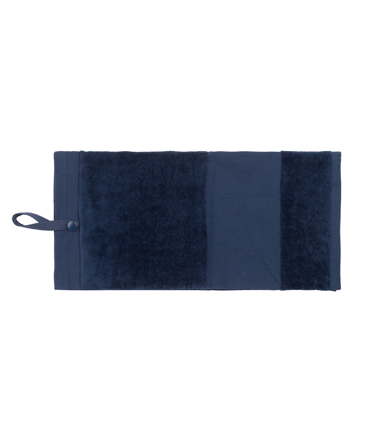 Towel City TC014 Deluxe velour golf towel in Navy